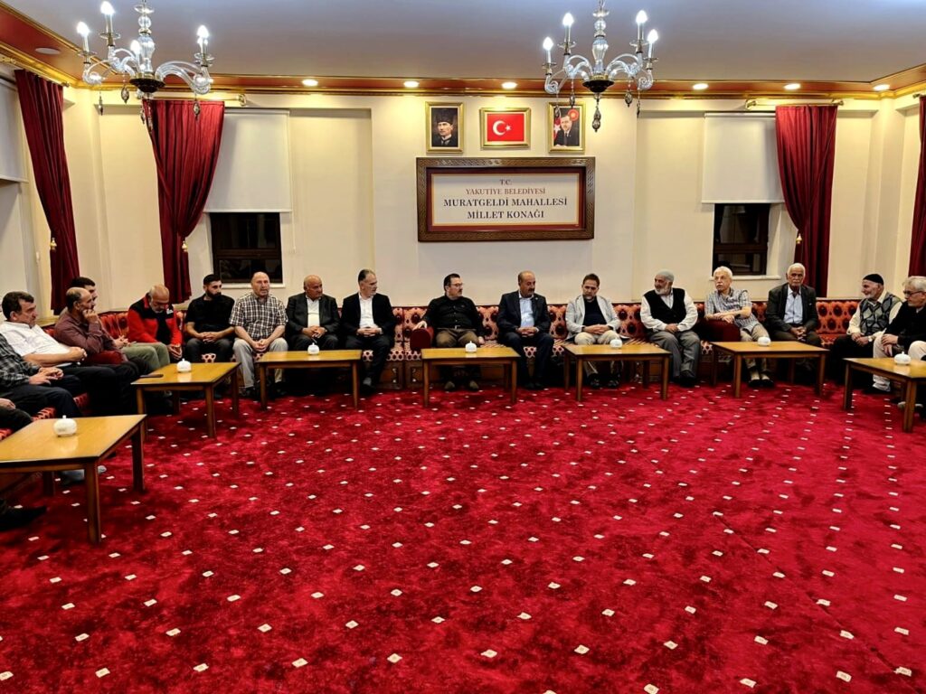 Akşam mesaimizde Muratgeldi Köyümüzdeki hemşehrilerimizle bir araya geldik.